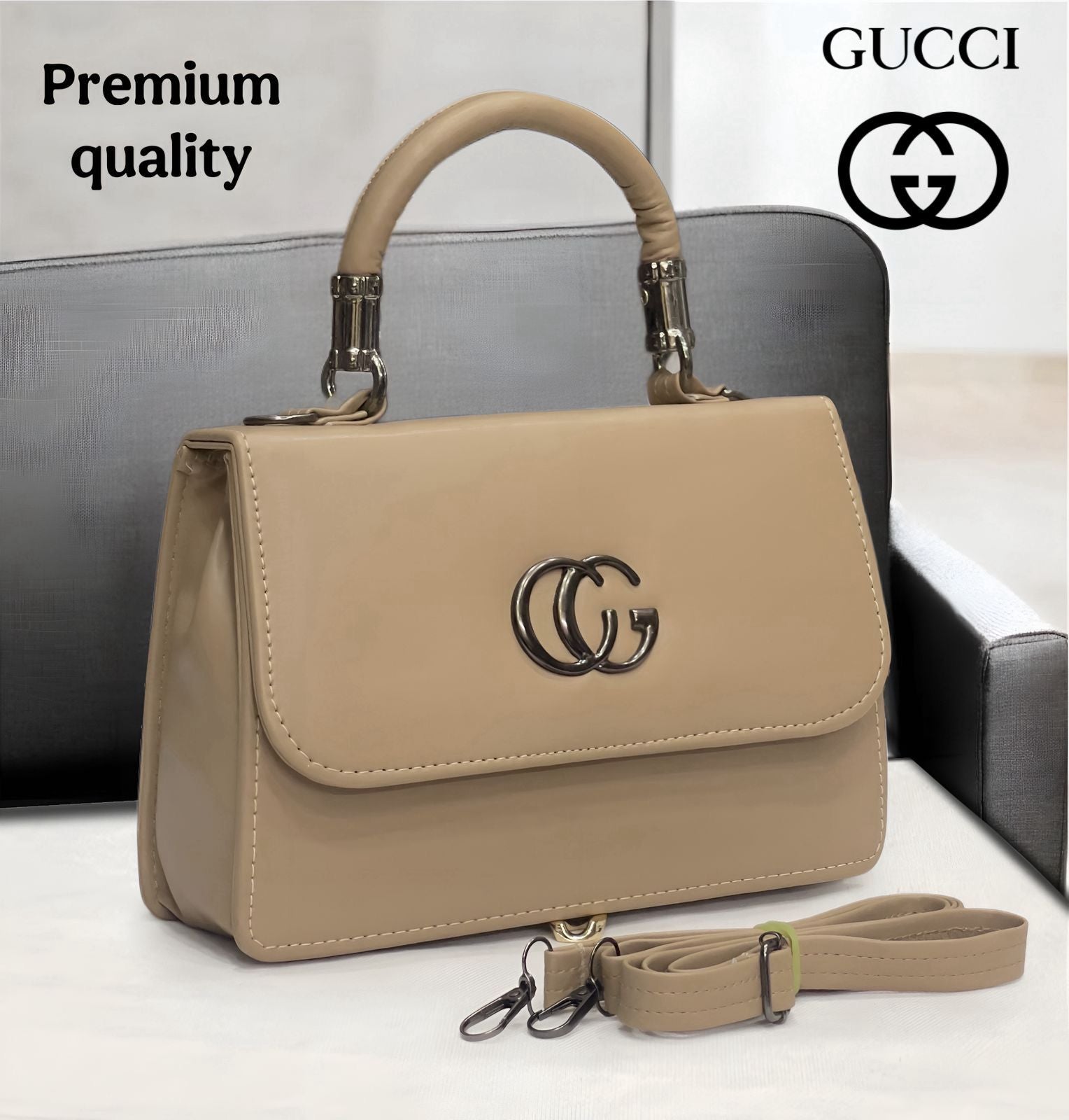 GG Inspired Hand Bag